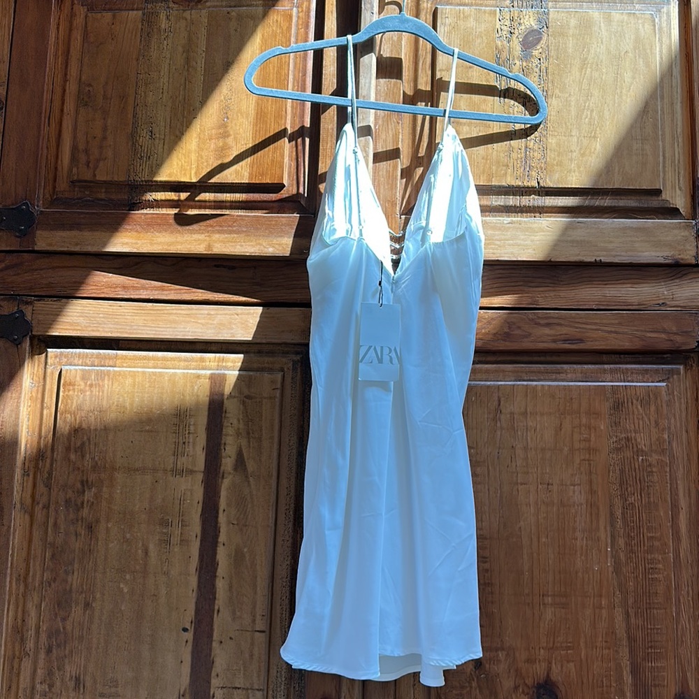 White slip dress - Picture 4 of 6
